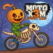 Moto X3M Spooky Land